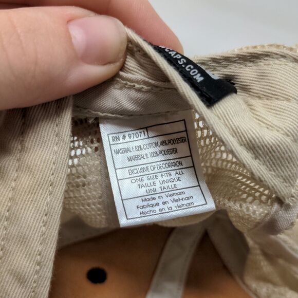 Top of the World Men's IU Indiana Hoosiers Snapback Hat Brown Tan OSFA - Picture 15 of 15